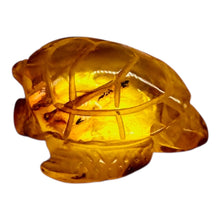 Load image into Gallery viewer, Amber Sea Turtle Carved Figurine | 1 Turtle {