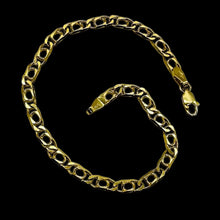 Load image into Gallery viewer, Italian! Elegant Solid 14K Gold Chain 7" Bracelet! 9783