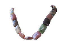 Load image into Gallery viewer, Perfect Imperial Jasper 15x12x6mm Rectangle Bead Strand 10273C