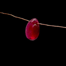 Load image into Gallery viewer, Stunning .97cts Natural Red Spinel Smooth Briolette | 6.5x5.5mm | 1 Bead |