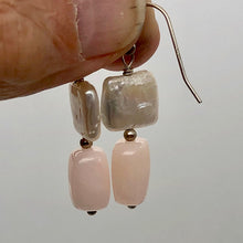 Load image into Gallery viewer, Spectacular Peruvian Pink Opal Sterling & Pearl Set 200039