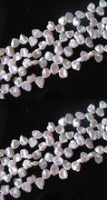 Load image into Gallery viewer, Natural Keshi Freshwater Pearl Half Strand Creamy White 26 Rose Petal Pearls