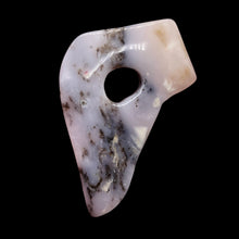 Load image into Gallery viewer, Peruvian Opal 27g Abstract Cut | 66x45x8mm | White. Gray, Pink | 1 Pendant Bead|