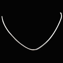 Load image into Gallery viewer, Italian Sterling Silver 1mm Snake Chain 30" Necklace | 8 grams |