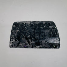 Load image into Gallery viewer, Tourmalinated Quartz Trapezoid Bead - Double Drilled| 24x14x8mm| Clear, Black| 1