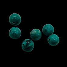 Load image into Gallery viewer, Turquoise Round Beads Parcel | 8mm | Blue | 6 Beads |