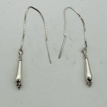 Load image into Gallery viewer, Sparkling Sterling Silver Earrings Ear Threaders 310560