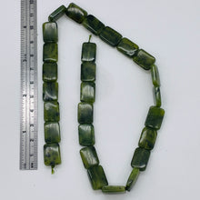 Load image into Gallery viewer, Glory Nephrite Jade Rectangle Bead Strand 109375