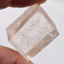 Load image into Gallery viewer, Optical Calcite / Iceland Spar 20g Rectangular Prism | 31x19x12mm | Pink, Clear|