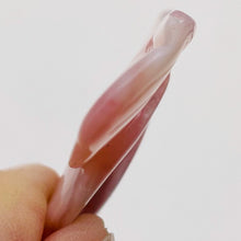 Load image into Gallery viewer, 84cts Hand Carved Pink Peruvian Opal Flower Bead | 130x48x6mm |