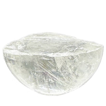 Load image into Gallery viewer, Optical Calcite Iceland Spar 82g Unique Specimen1/2 Sphere | 47x24mm | Clear |