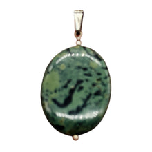 Load image into Gallery viewer, Exotic Kambaba Jasper Oval Sterling Silver Pendant | 2 1/4" Long | 1 Bead |