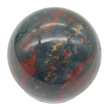 Load image into Gallery viewer, Bloodstone Sphere 20g (3oz) Display Specimen | 25mm (1") | Green Red | 1 Sphere|
