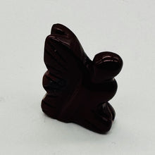 Load image into Gallery viewer, 2 Brecciated Jasper Pixie Fairy Figurine Bead | 21x16x7mm | Red