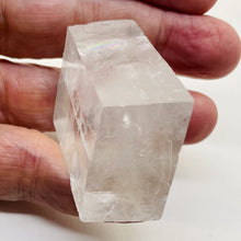 Load image into Gallery viewer, Optical Calcite / Iceland Spar 74g Natural Specimen | 44x30x19mm | Clear | 1 |
