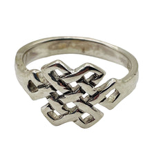 Load image into Gallery viewer, Sterling Silver Celtic Knot Ring | Size 6.75 | Silver | 1 Ring |