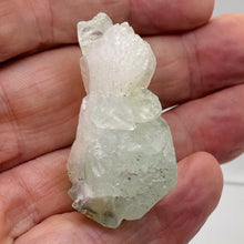 Load image into Gallery viewer, Apophylite Stilbite 20g Collectors Crystal | 44x22x19mm| Green White| 1 Specimen