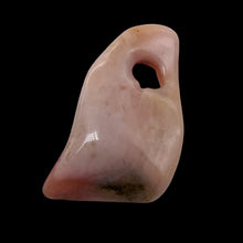 Load image into Gallery viewer, Designer Pink Peruvian Opal Pendant Bead | 40cts | 40x25x5mm |
