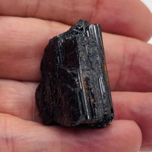 Load image into Gallery viewer, Black Tourmaline 24g Natural Specimen | 34x27x16mm | Black | 1 Display Specimen|
