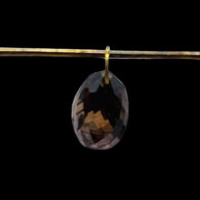 Load image into Gallery viewer, 1 Champagne 1.32cts Diamond Briolette 18K Pendant 10359I