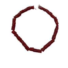 Load image into Gallery viewer, Natural AAA Red Coral Branch Bead Strand | 6x4mm | 32 Beads |