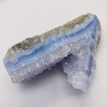 Load image into Gallery viewer, Chalcedony 219g Natural | 4 1/4x2 1/2x1 1/4" | Blue White Gray | 1 Specimen