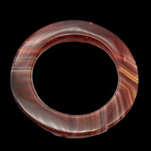 Load image into Gallery viewer, So Hot! Carnelian Agate Orange Picture Frame Bead | 37x3.5mm | 23mm opening |