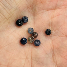 Load image into Gallery viewer, Fancy Natural Sapphire Faceted Bead Parcel | Blue | 4x2.5mm | 8 Beads|