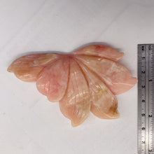 Load image into Gallery viewer, Peruvian Opal 128ct Carved Flower Pendant Bead | 50x88x5mm|Pink| 1 Pendant Bead|