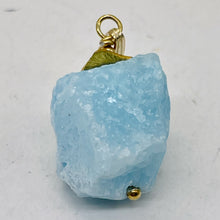 Load image into Gallery viewer, Hemimorphite 14K Gold Filled Natural Pendant | 1&quot; Long | Blue | 1 Pendant |
