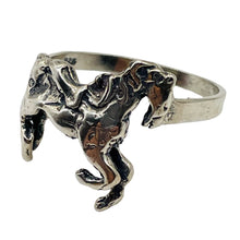 Load image into Gallery viewer, Sterling Silver Pony Horse Ring | Size 8 1/4 | Silver | 1 Ring |