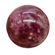 Load image into Gallery viewer, Lepidolite Purple Mica 138g Sphere | 1 3/4 in | Purple, White | 1 Specimen |