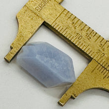 Load image into Gallery viewer, Chalcedony Druzy 17ct Designer Cut Pendant Bead | 22x13x9mm | Blue | 1 Bead |