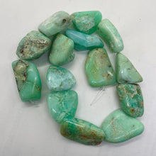 Load image into Gallery viewer, Designer Natural Chrysoprase Nugget Bead 151g Strand |35x19x13mm to 27x22x15mm|