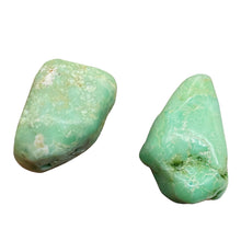 Load image into Gallery viewer, Designer Natural Chrysoprase Beads | 31g | 33x22x15 to 28x20x19mm | 2 Beads |