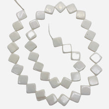 Load image into Gallery viewer, Perfection Mother of Pearl Bead 16&quot; Strand | 9x9x2mm | 34 Beads |
