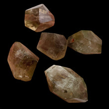 Load image into Gallery viewer, Rutilated Quartz Faceted Nugget Beads | 36x17 to 18x11mm| Clear, Green| 5 Beads|