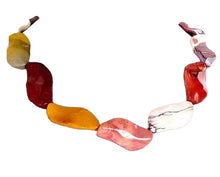 Load image into Gallery viewer, Fab Mookaite Wavy 30x15mm Marquis Bead Strand 106720