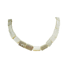 Load image into Gallery viewer, Premium Carved White Mother of Pearl Bead Strand 104363
