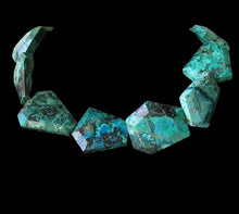 Load image into Gallery viewer, Designer Natural Chrysocolla Pendant Bead Strand 110136D