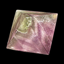 Load image into Gallery viewer, Fluorite Double Pyramid Figurine | 36x36x36mm | Purple | 1 Display Figurine |