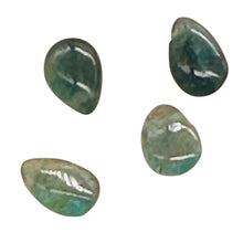 Load image into Gallery viewer, Grandidierite AAA Briolette Beads | 9x6x4 to 7x6x3mm | Aqua, Blue | 4 Beads |
