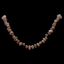 Load image into Gallery viewer, Moonstone 14K Gold Filled Knotted Nugget Necklace | 21 Inch | Purple |