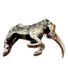 Load image into Gallery viewer, Sterling Silver Pony Horse Ring | Size 8 1/4 | Silver | 1 Ring |