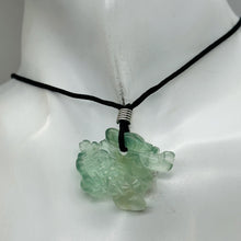 Load image into Gallery viewer, Fluorite Stone Winged Dragon Pendant | 1' Long | Green | 1 Pendant |