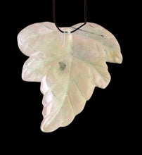 Load image into Gallery viewer, Stunning Druzy Green Prehnite Leaf Briolette Bead 009885S