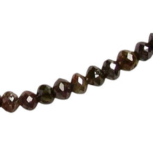Load image into Gallery viewer, 9 Natural Red 2.35cts Diamond Faceted Roundel Beads 9527AM