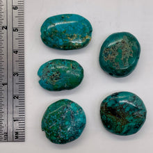 Load image into Gallery viewer, Turquoise Nugget Beads | 23x7 to 20x7mm | 20gtw | Blue, Black | 5 Beads |