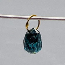 Load image into Gallery viewer, Diamond 14K .30ct Briolette | 4x2.75x2mm | Blue | 1 Pendant Bead |