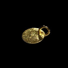 Load image into Gallery viewer, 22K Vermeil Charm Findings 6 Pendants 10302